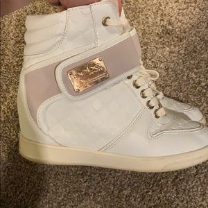 Wedge Sneakers White BeBe